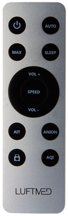 SL313A - Metal Case Infrared Remote Control - Silver Color Examplewith case silkscreen