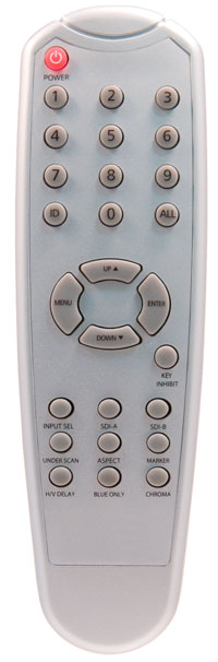 SR34 Infrared Remote - Full Overlay for All-Key Custom Configuration