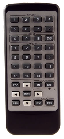 SR40 Infrared Remote - 40 Keys -  Simple Row-Column Layout 
