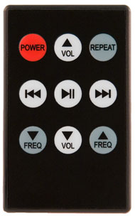 SR09D Infrared Remote - Very Small Design